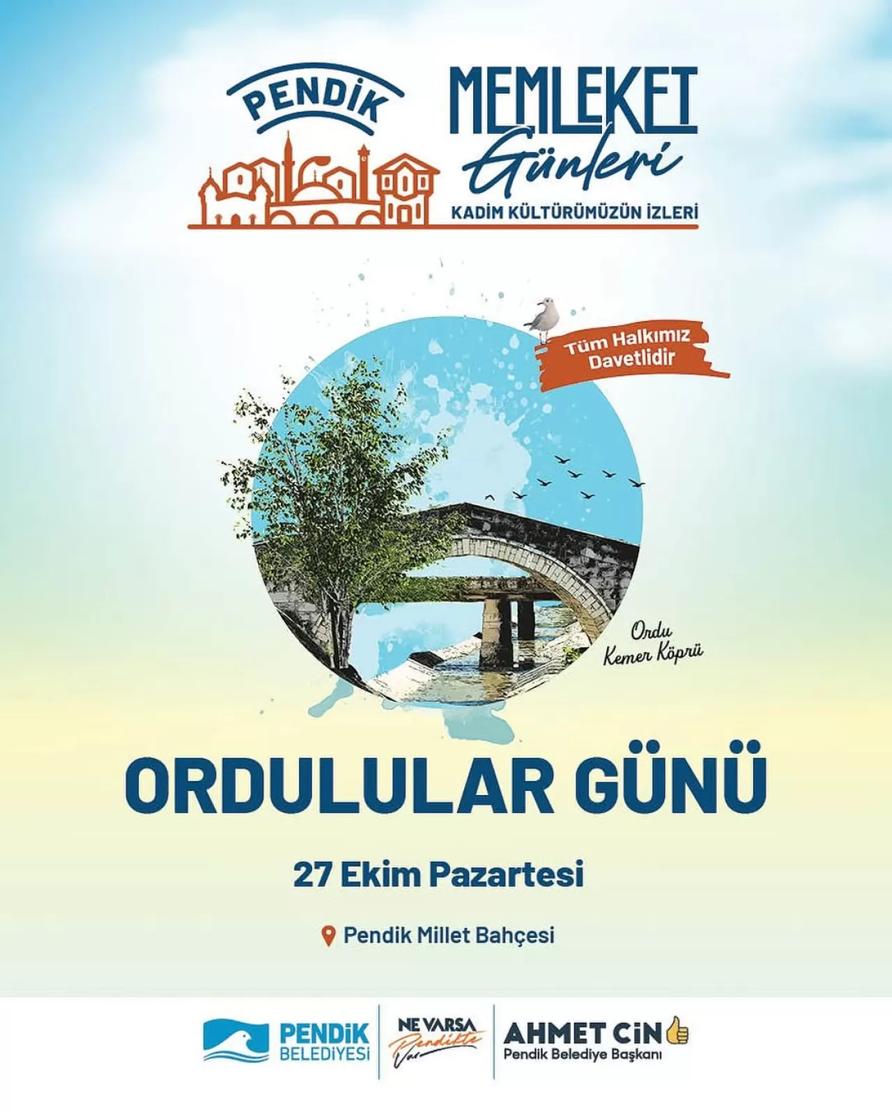 Ordu İli, Pendik'te Düzenlenen Memleket Günleri'nde Tanıtılacak
