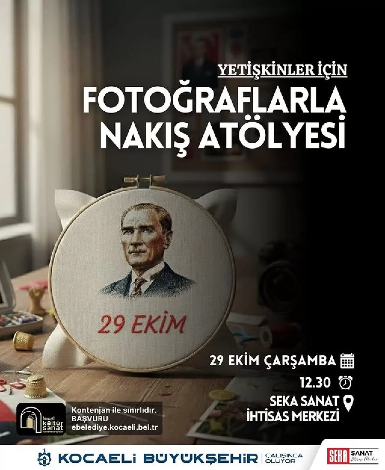 Kocaeli'de Cumhuriyet Bayramı Sanat Atölyeleriyle Kutlanacak