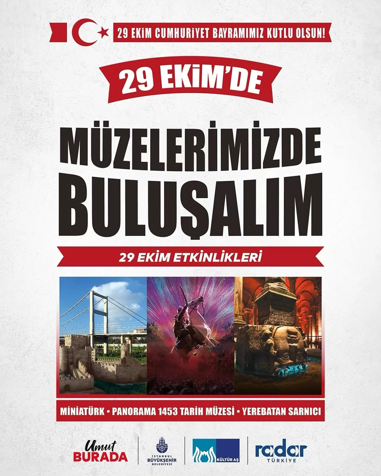 29 Ekim Cumhuriyet Bayramı, İstanbul'daki Müzelerde Etkinliklerle Kutlanacak