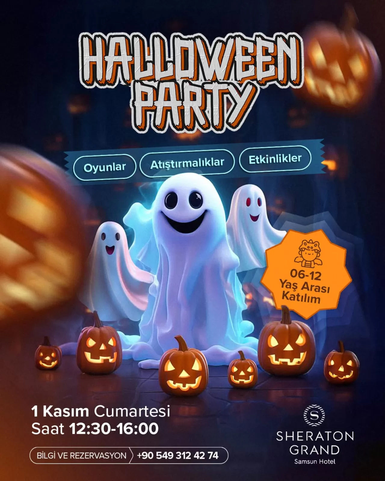 Sheraton Samsun Oteli'nde Çocuklara Özel Etkinlik