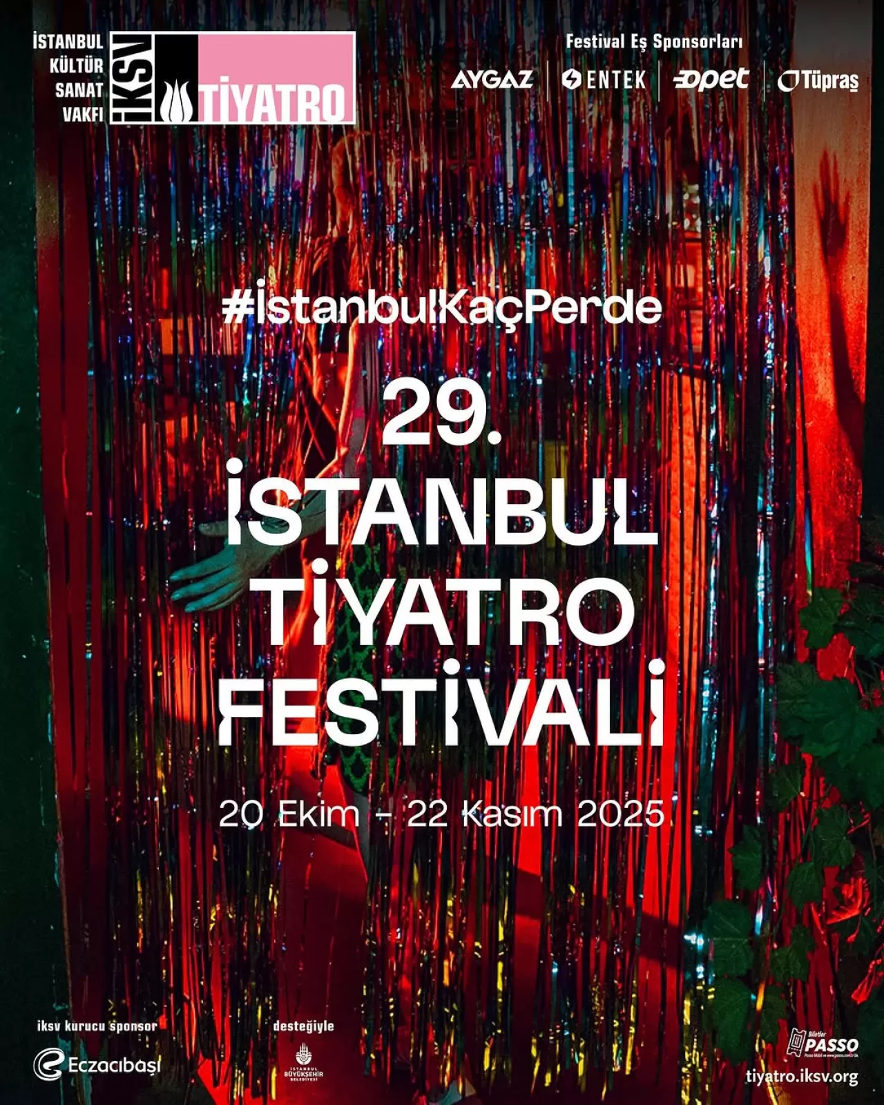 29. İstanbul Tiyatro Festivali 20 Ekim'de Başlıyor