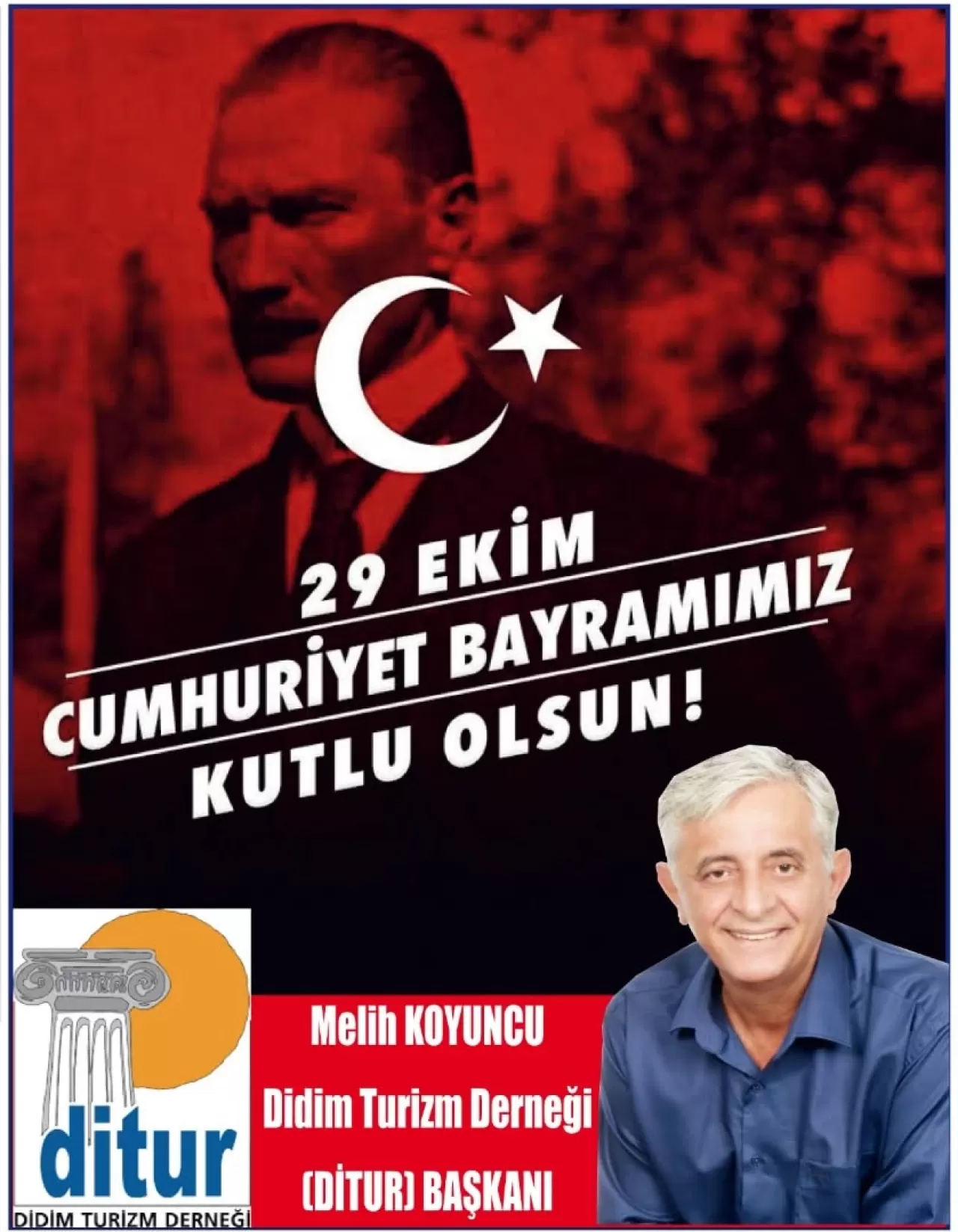Didim'de Cumhuriyet Bayramı Mesajı: Eşitlik ve Özgürlük Vurgusu