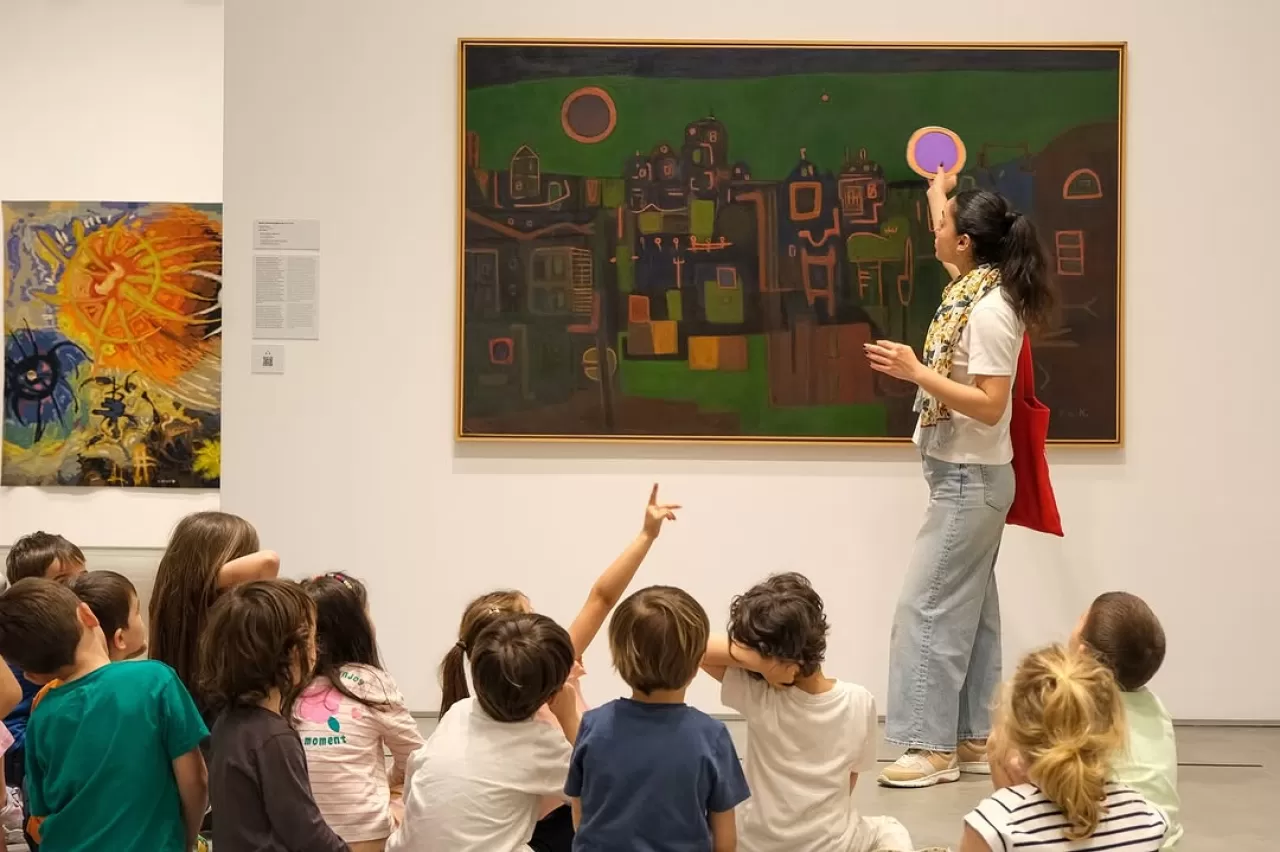 İstanbul Modern'de "Okul Öncesi Müzede" Programı Bir Yılda 2.000'den Fazla Çocuğa Ulaştı