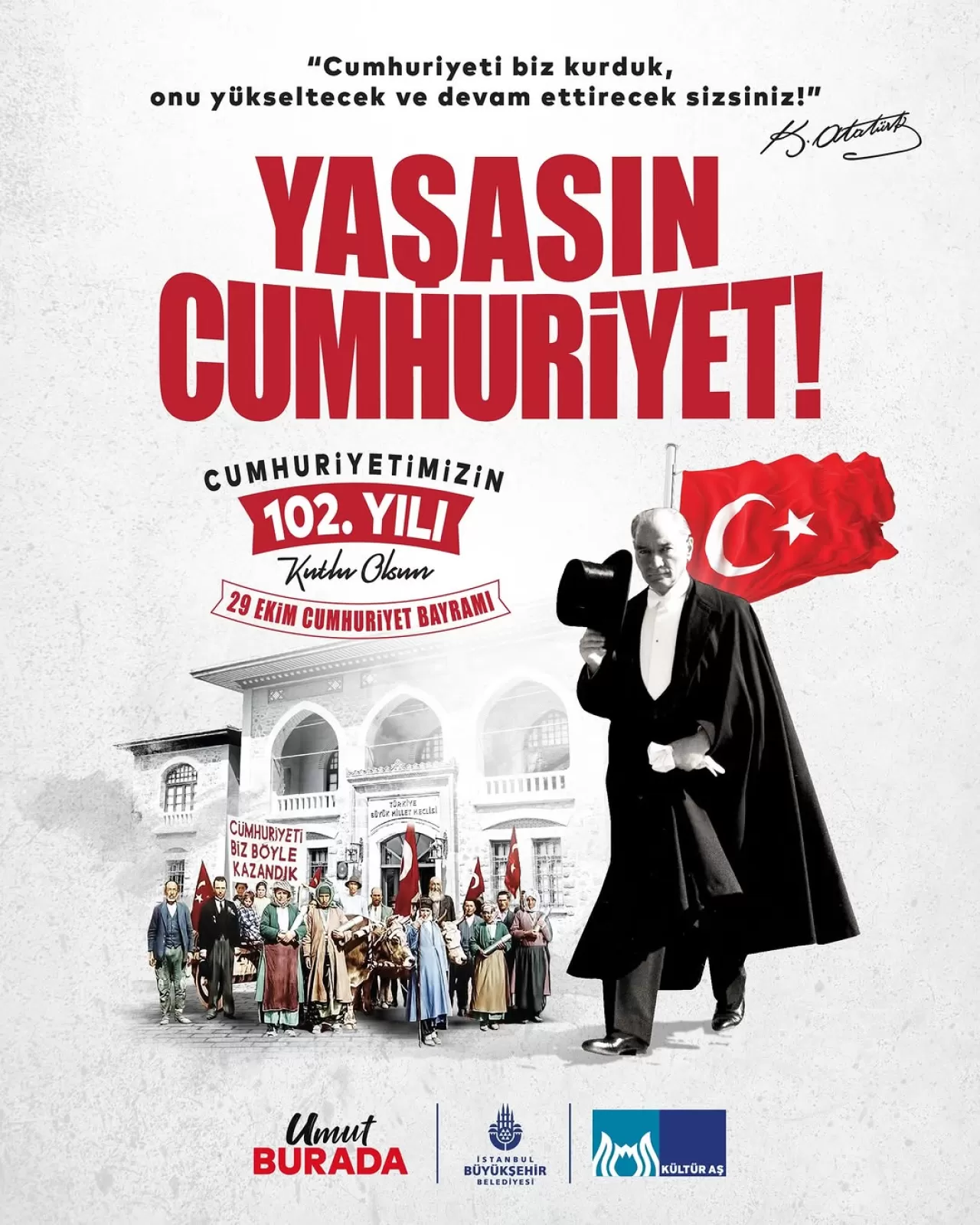 29 Ekim Cumhuriyet Bayramı Törenlerle Kutlandı