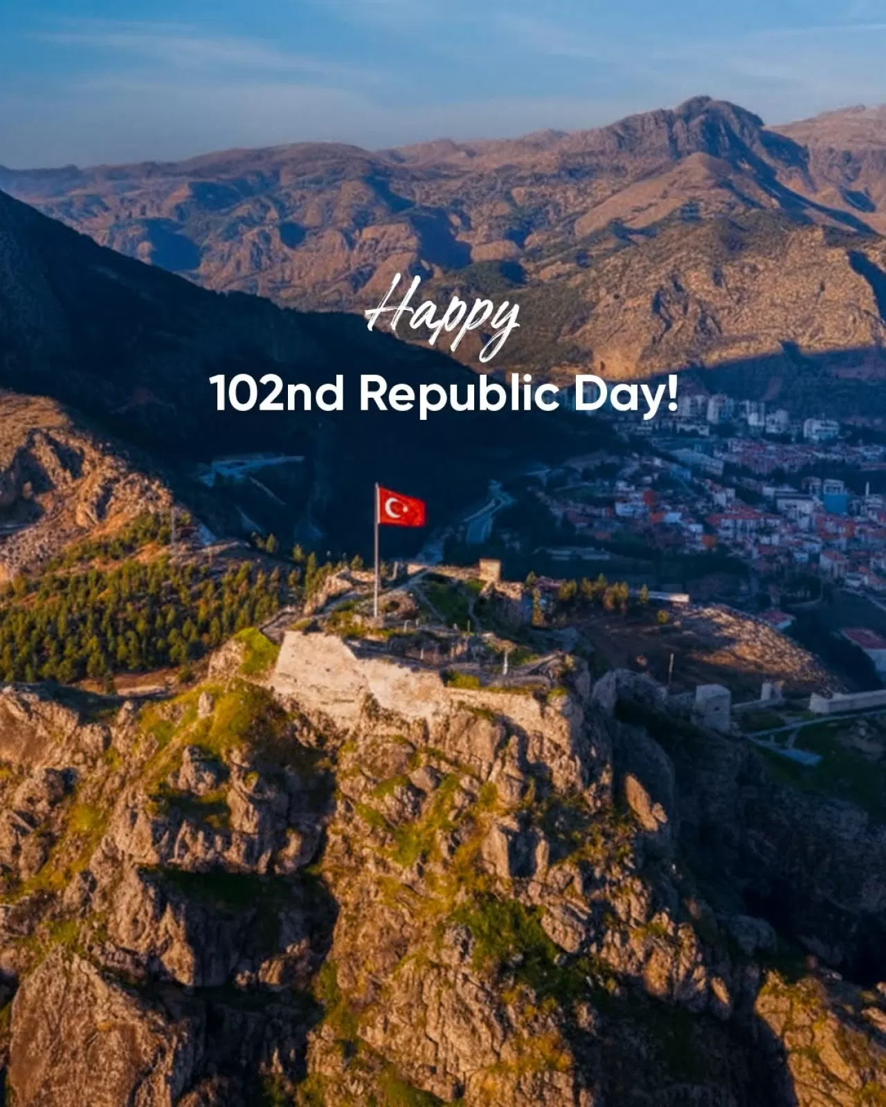 Amasya'da Cumhuriyet'in 102. Yılı Coşkuyla Kutlanıyor