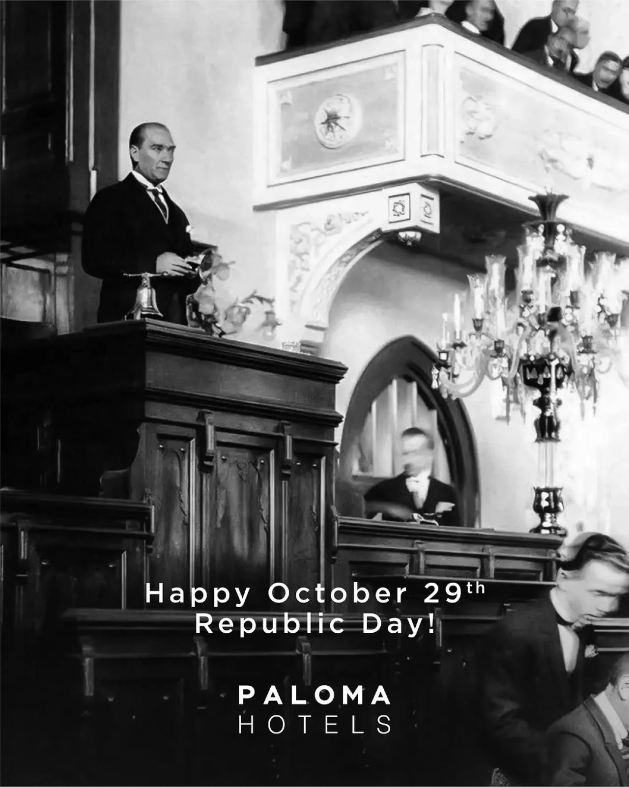 Türkiye Cumhuriyeti'nin Kuruluşunun 102. Yılı Kutlandı