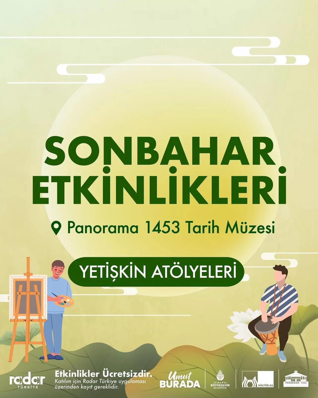 Panorama 1453 Tarih Müzesi'nde Kasım Ayı Sanat Atölyeleri Başlıyor