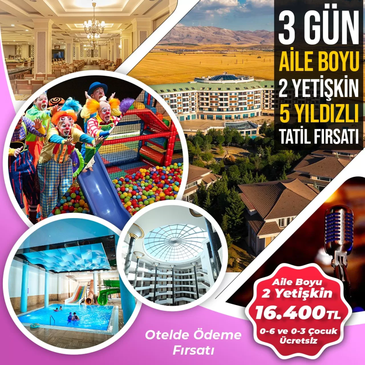 Safran Termal Resort Otel'den Ara Tatil İçin Aile Paketi