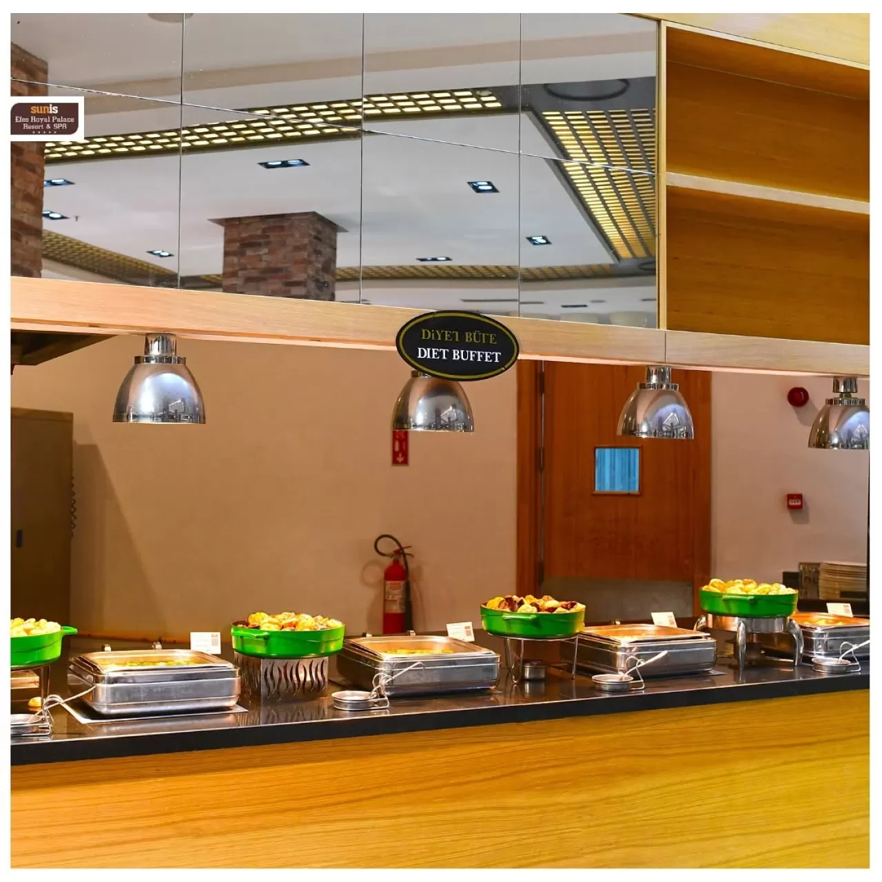 Sunis Efes Royal Palace Resort'ta Tatilcilere Özel Diyet Büfesi Hizmete Açıldı