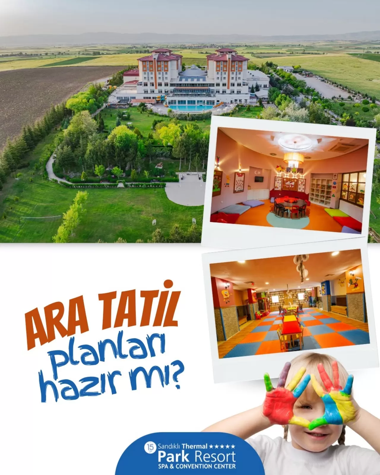 Sandıklı Termal Park, Ara Tatil İçin Çocuklara Özel Program Hazırladı